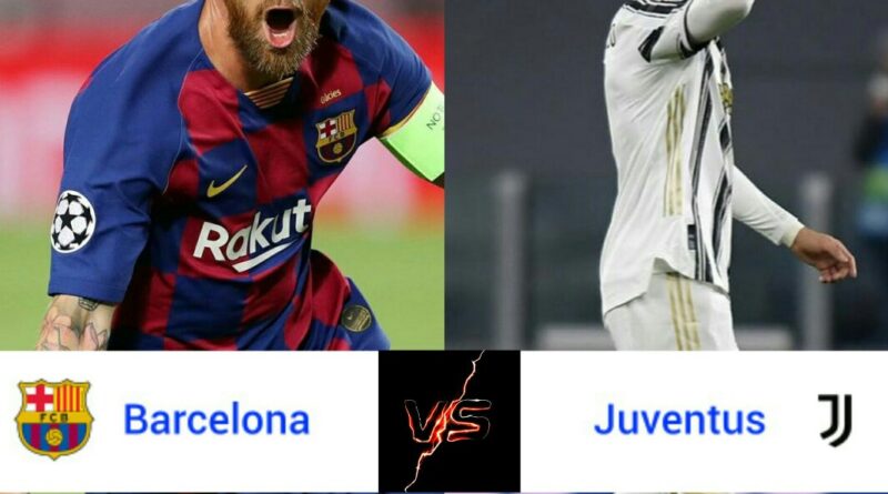 Barcelona Vs Juventus Squad, Todays Match 2020