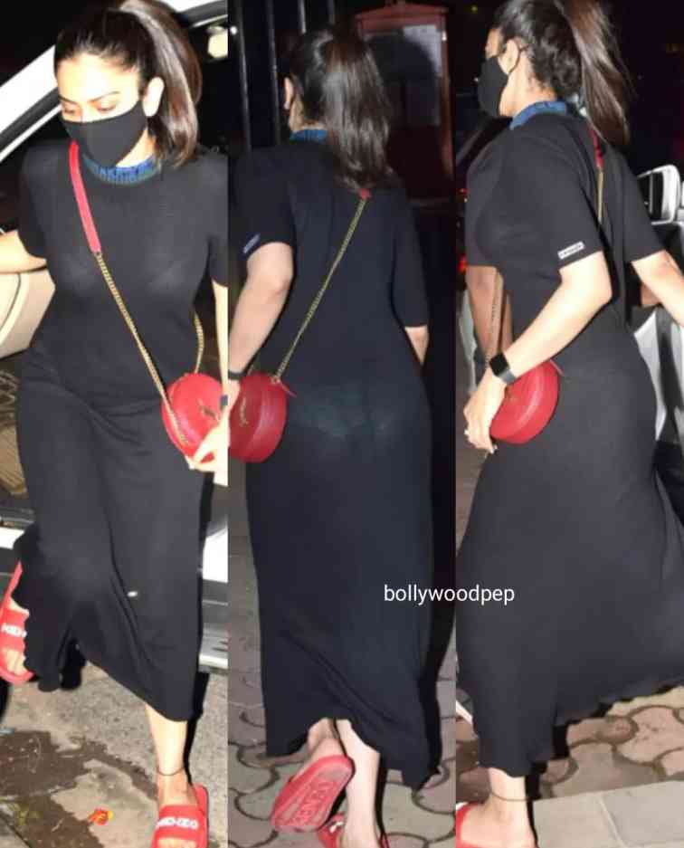 Rakul Preet Singh victim of oops moment, pictures caught on camera
