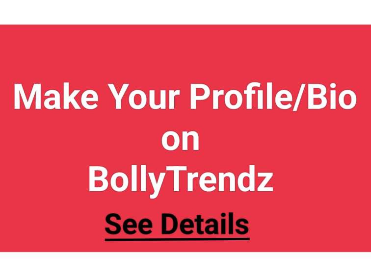 Make Profile on BollyTrendz